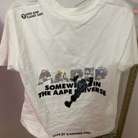 AAPE BY *A BATHING APE®
graphic-print cotton T-Shirt - Picture 1 of 6